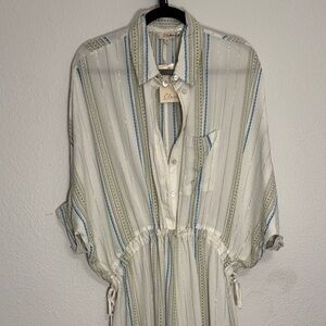 NWT Elan Swim Cover Up Size XS With Pockets!